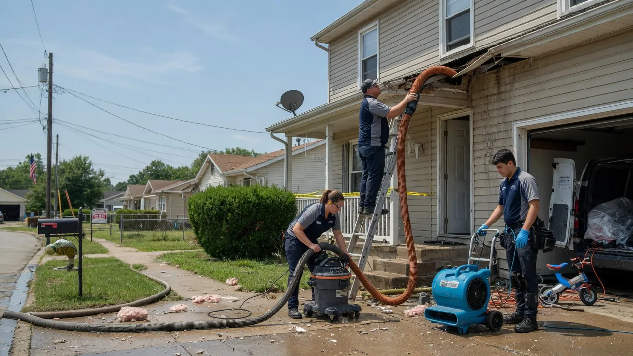 Water Damage Restoration in Salina, KS near me